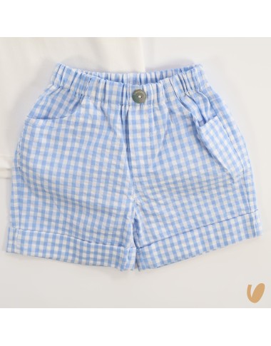 Polo e bermuda vichy Completo e Pagliaccetto