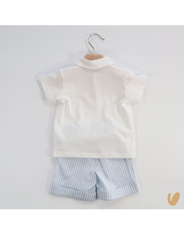 Polo e bermuda lino Completo e Pagliaccetto