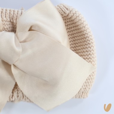 Fascia in filo con fiocco Fasce e Codini