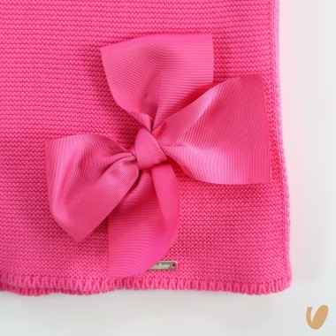 Coperta in filo con fiocco Coperte e Lenzuola