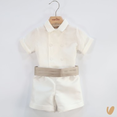 Completo doppiopetto seta Completo e Pagliaccetto