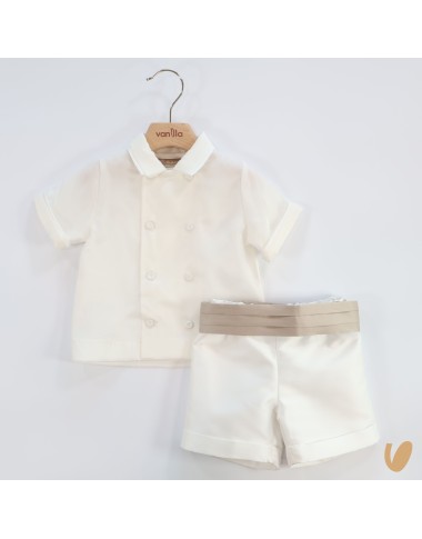 Silk double-breasted finish