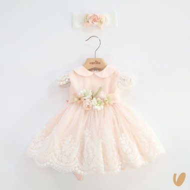 Abito battesimale con fascia Battesimo