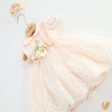 Abito battesimale con fascia Battesimo