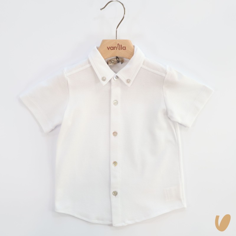 Camicia in piquè di cotone T-Shirt e Camicia