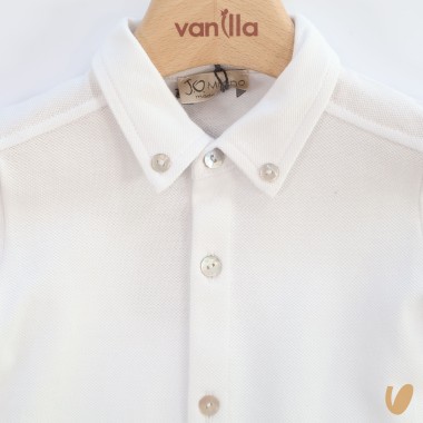 Camicia in piquè di cotone T-Shirt e Camicia