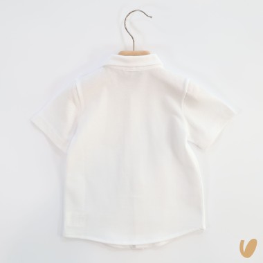 Camicia in piquè di cotone T-Shirt e Camicia