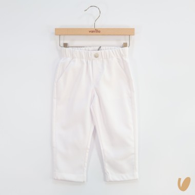 Pantalone in piquè di cotone T-Shirt e Camicia