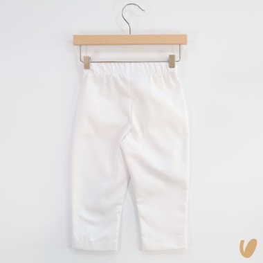 Pantalone in piquè di cotone T-Shirt e Camicia