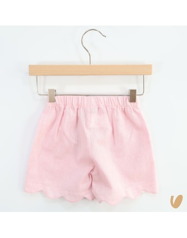 Pure linen shorts