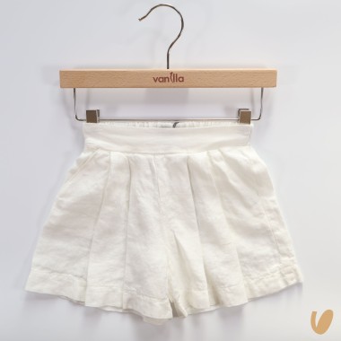 Short in puro lino Gonna e Shorts