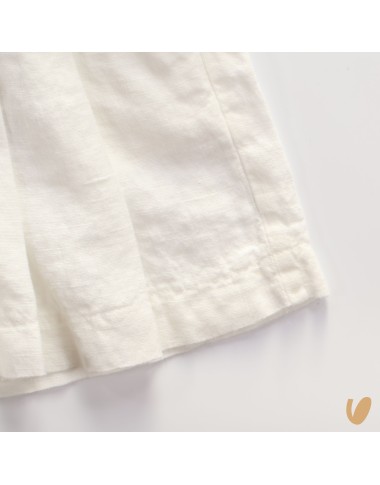 Pure linen shorts