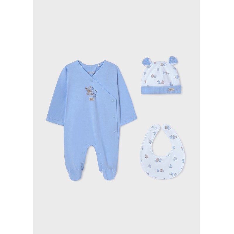 Set Tutina Cappello e Bavetta Tutina