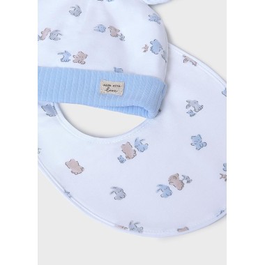 Set Tutina Cappello e Bavetta Tutina