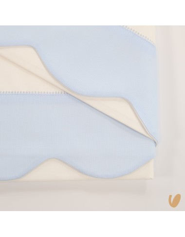 Bed linen with piquè