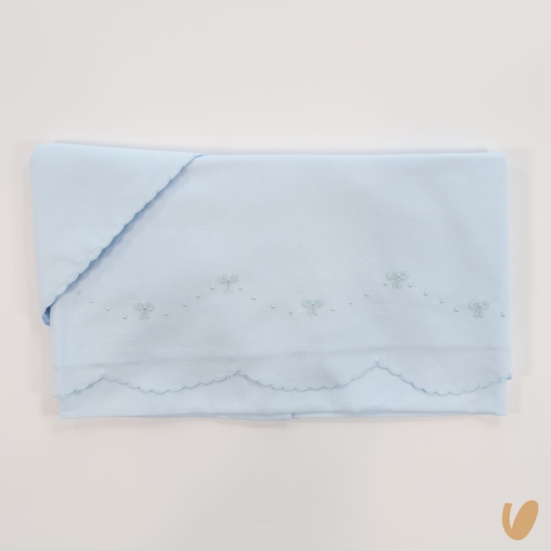 Lenzuolo ricamato a mano Coperte e Lenzuola