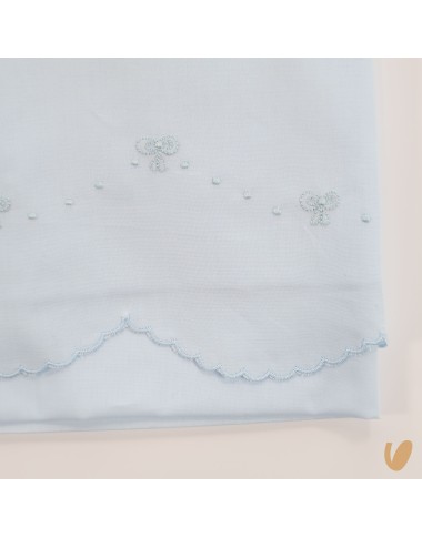 Hand embroidered sheet