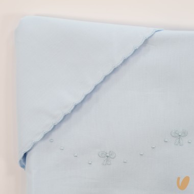 Lenzuolo ricamato a mano Coperte e Lenzuola