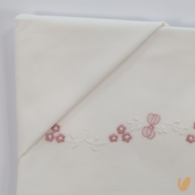 Lenzuolo ricamato a mano Coperte e Lenzuola