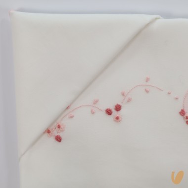 Lenzuolo ricamato a mano Coperte e Lenzuola