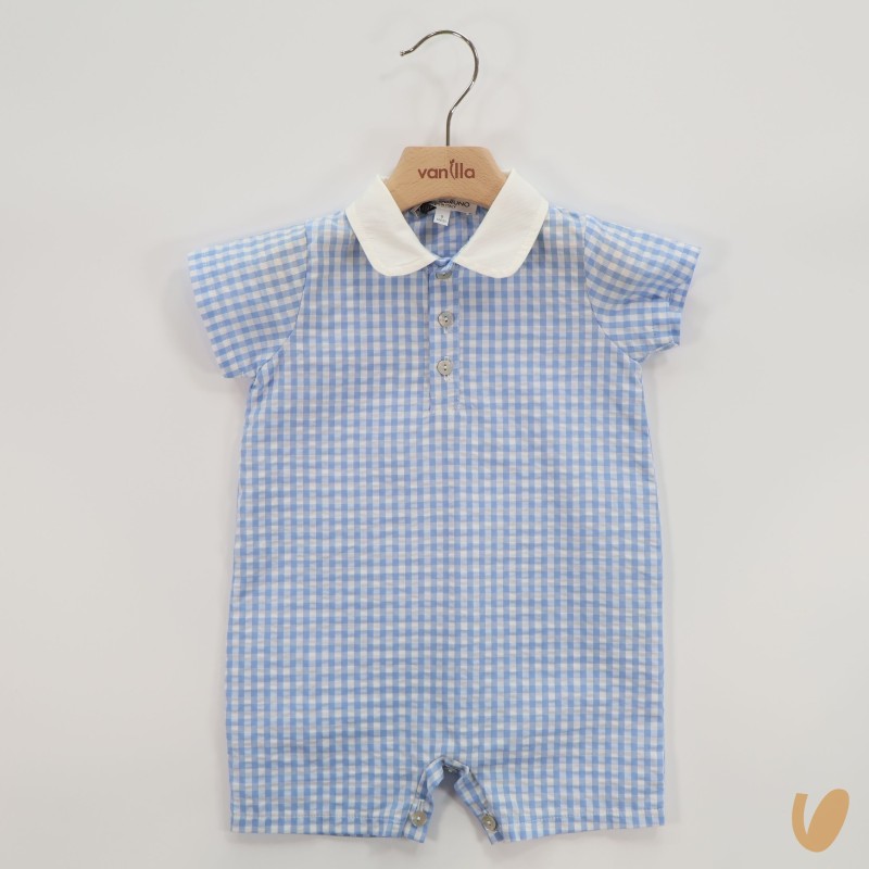 Pagliaccetto Vichy Completo e Pagliaccetto