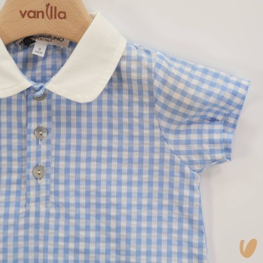 Pagliaccetto Vichy Completo e Pagliaccetto