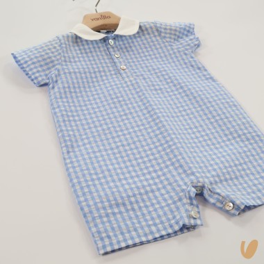 Pagliaccetto Vichy Completo e Pagliaccetto