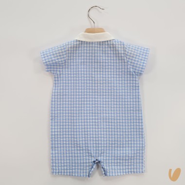 Pagliaccetto Vichy Completo e Pagliaccetto