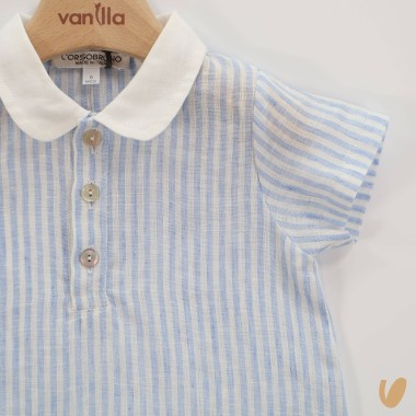 Pagliaccetto in puro lino Completo e Pagliaccetto