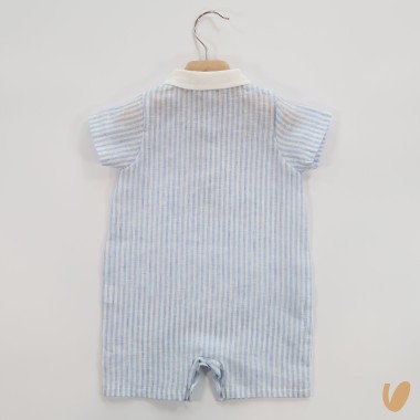 Pagliaccetto in puro lino Completo e Pagliaccetto