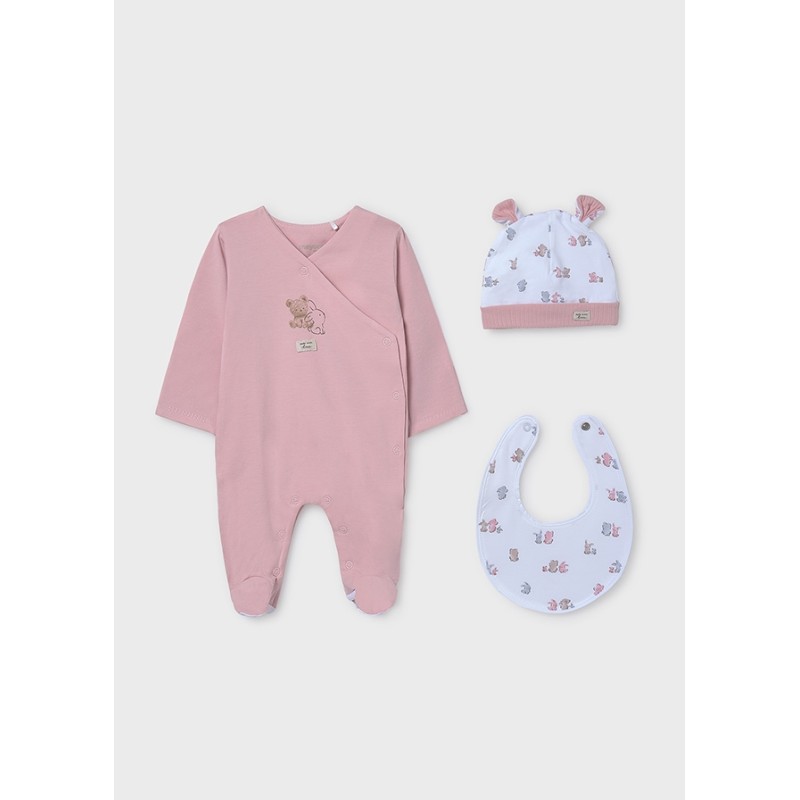 Set Tutina Cappello e Bavetta Tutina