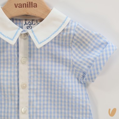 Pagliaccetto vichy Completo e Pagliaccetto