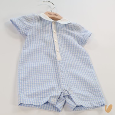 Pagliaccetto vichy Completo e Pagliaccetto