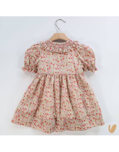 Dress chemisier embroidery stitch smock