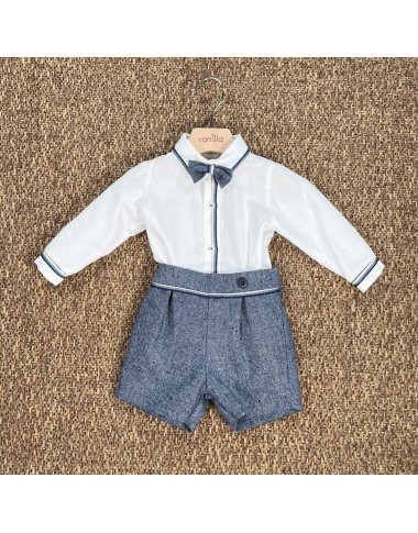 Set camicia bermuda e papillon Cerimonia