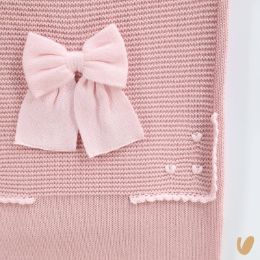 Coperta cuoricini filo di cotone Coperta e Lenzuola