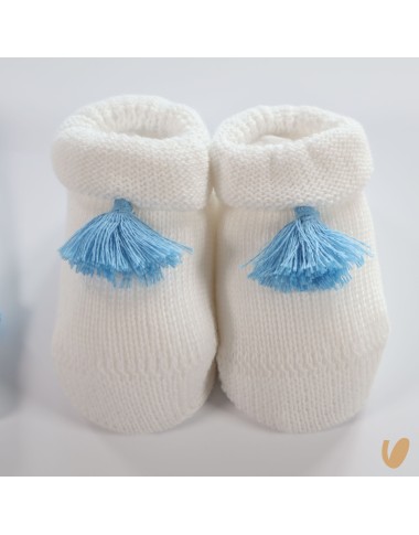 Shoes and tassel hat