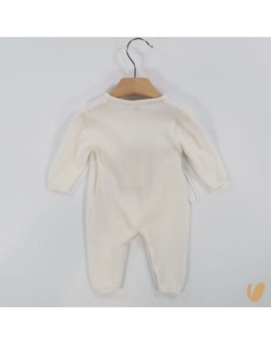 Tutina incrociata filo di cotone Set Nascita e Uscita Clinica