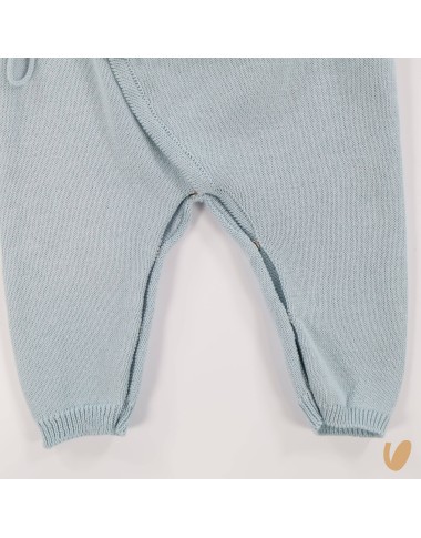 Tutina incrociata filo di cotone Set Nascita e Uscita Clinica