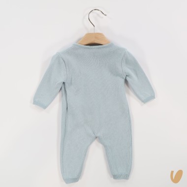 Tutina incrociata filo di cotone Set Nascita e Uscita Clinica