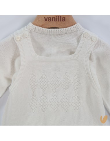 Completo salopette e maglia Set Nascita e Uscita Clinica