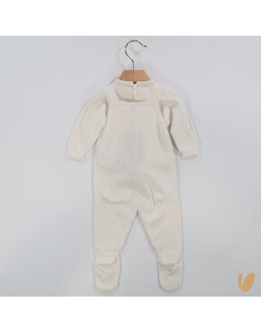 Completo salopette e maglia Set Nascita e Uscita Clinica