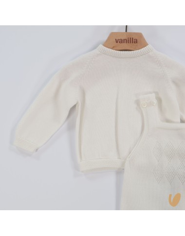 Completo salopette e maglia Set Nascita e Uscita Clinica