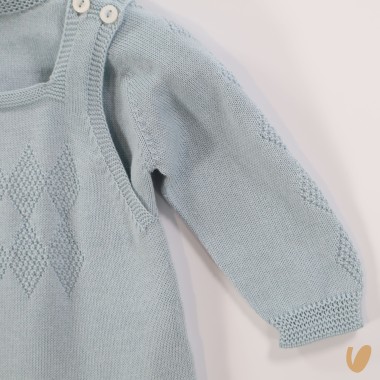 Completo salopette e maglia Set Nascita e Uscita Clinica