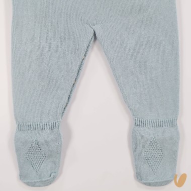 Completo salopette e maglia Set Nascita e Uscita Clinica