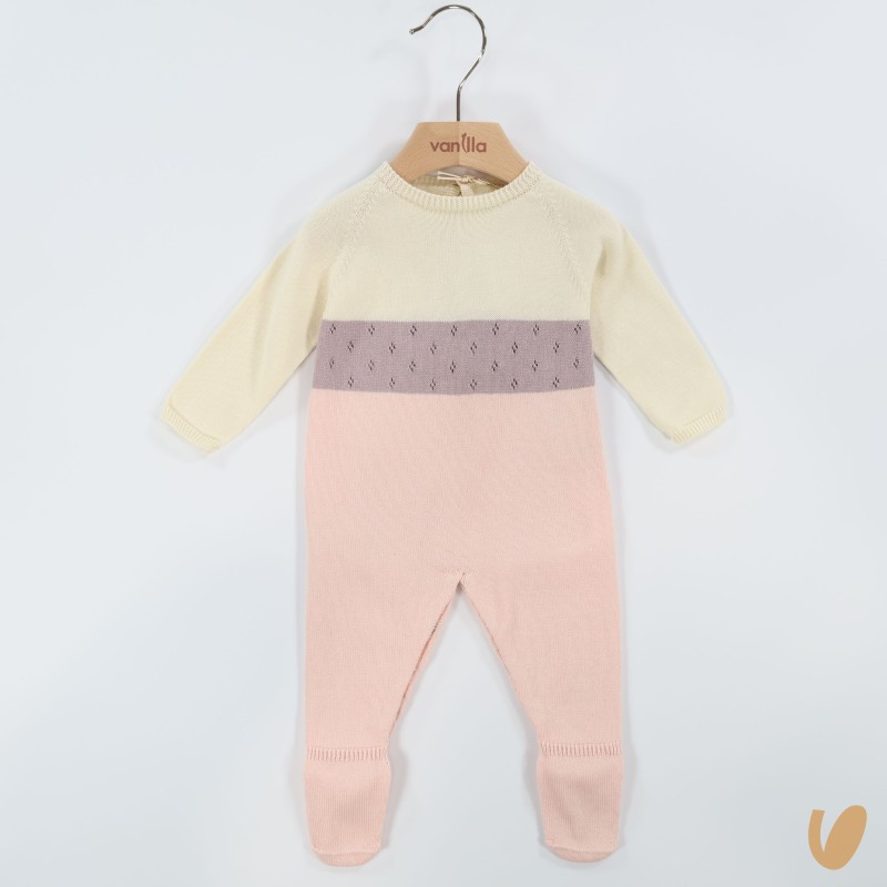 Tutina in filo di cotone Set Nascita e Uscita Clinica