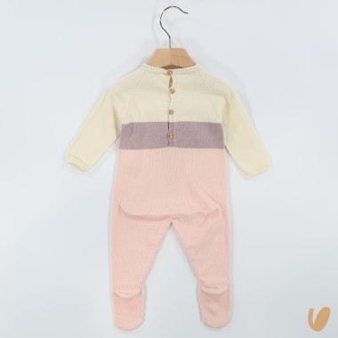 Tutina in filo di cotone Set Nascita e Uscita Clinica