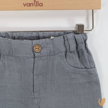 Pantalone in puro lino Neonato 0/36