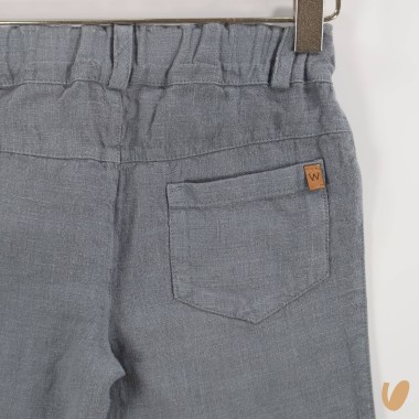 Pantalone in puro lino Neonato 0/36