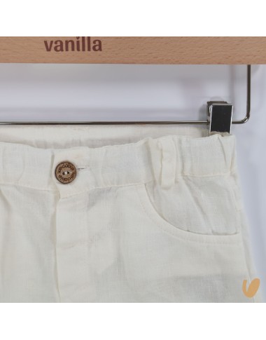 Pantalone in puro lino Neonato 0/36